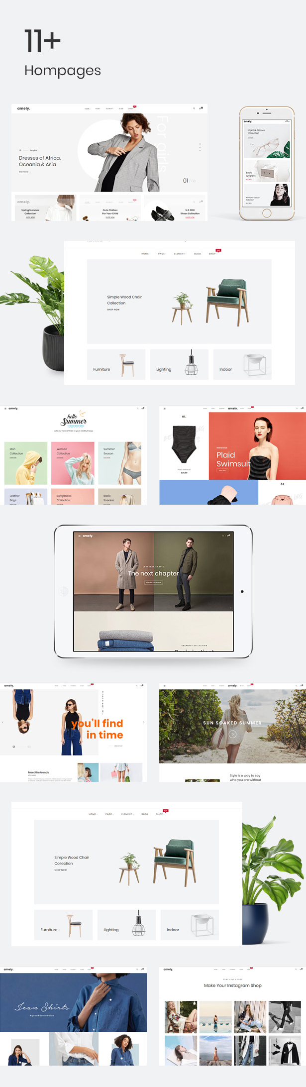 Amely - Clean & Modern Magento 2 Theme - 7