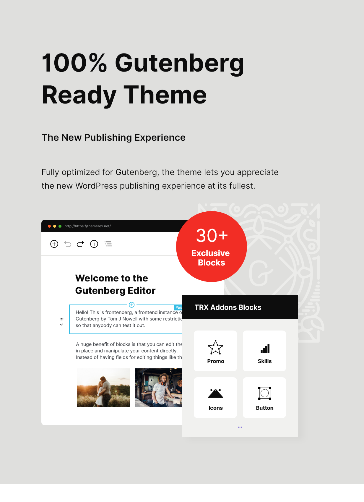 Features Gutenberg