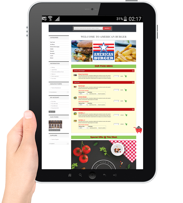 Prestashop Restaurant Marketplace - 13