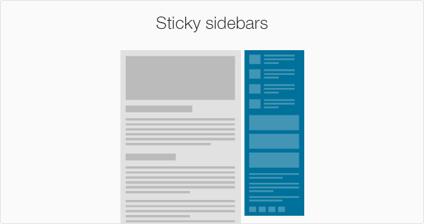 Sticky sidebar