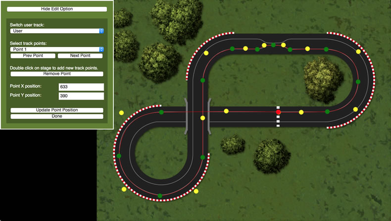 Slot Car Challenge - HTML5 Game - 1