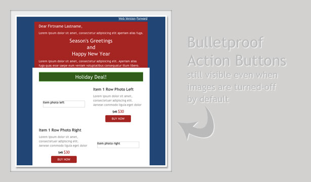 Sinterklas - Christmas Mobile Scalable HTML Email - 3