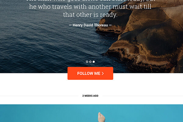 Travel Pro Tumblr Theme - 2