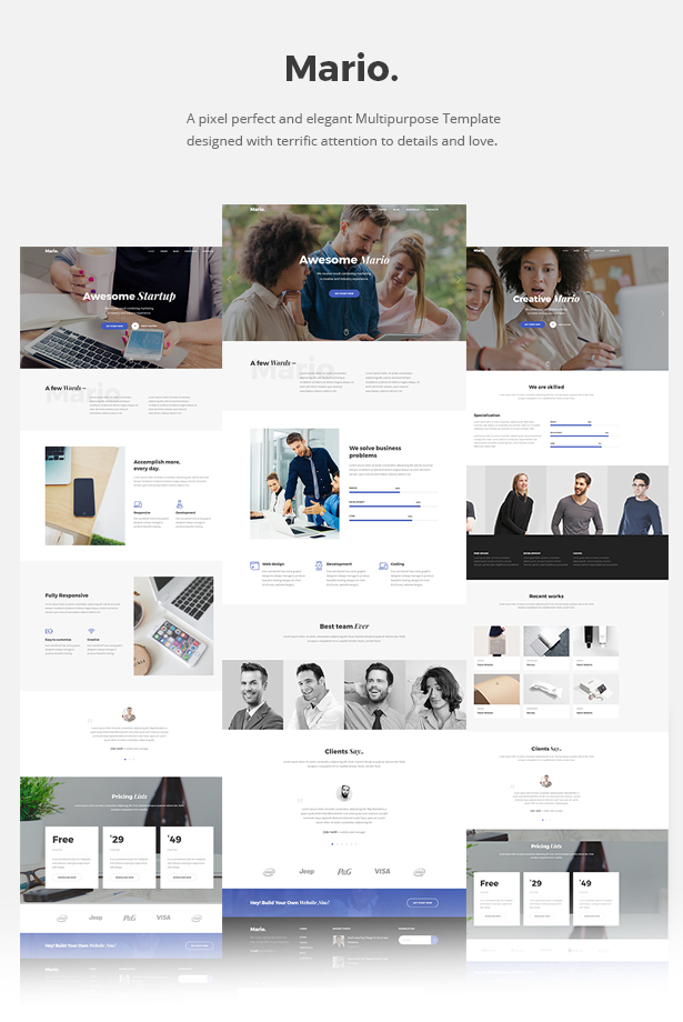 Mario. - Creative Multipurpose WordPress Theme - 4