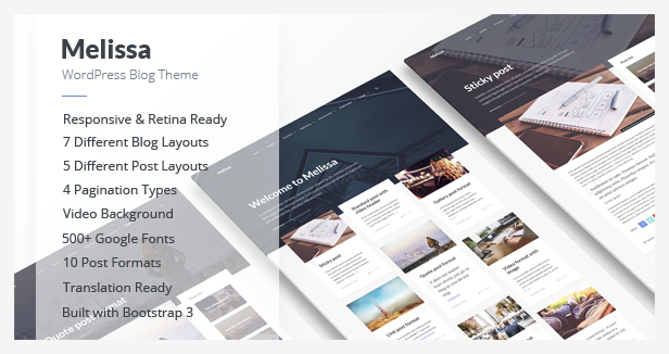 Melissa WordPress Theme