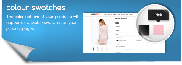 QueenShop features