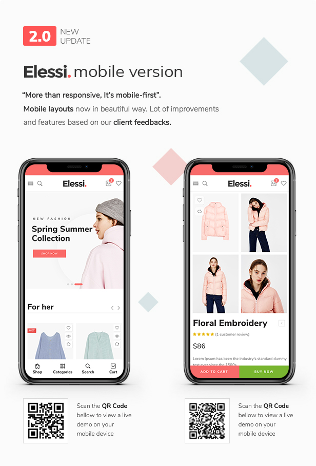 Elessi - WooCommerce AJAX WordPress Theme - RTL support - 2