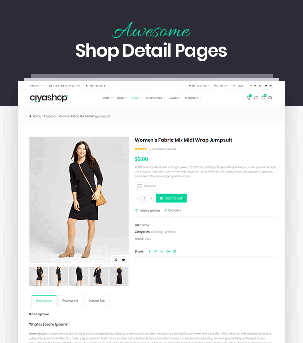 CiyaShop - Responsive Multi-Purpose WooCommerce WordPress Theme - 16
