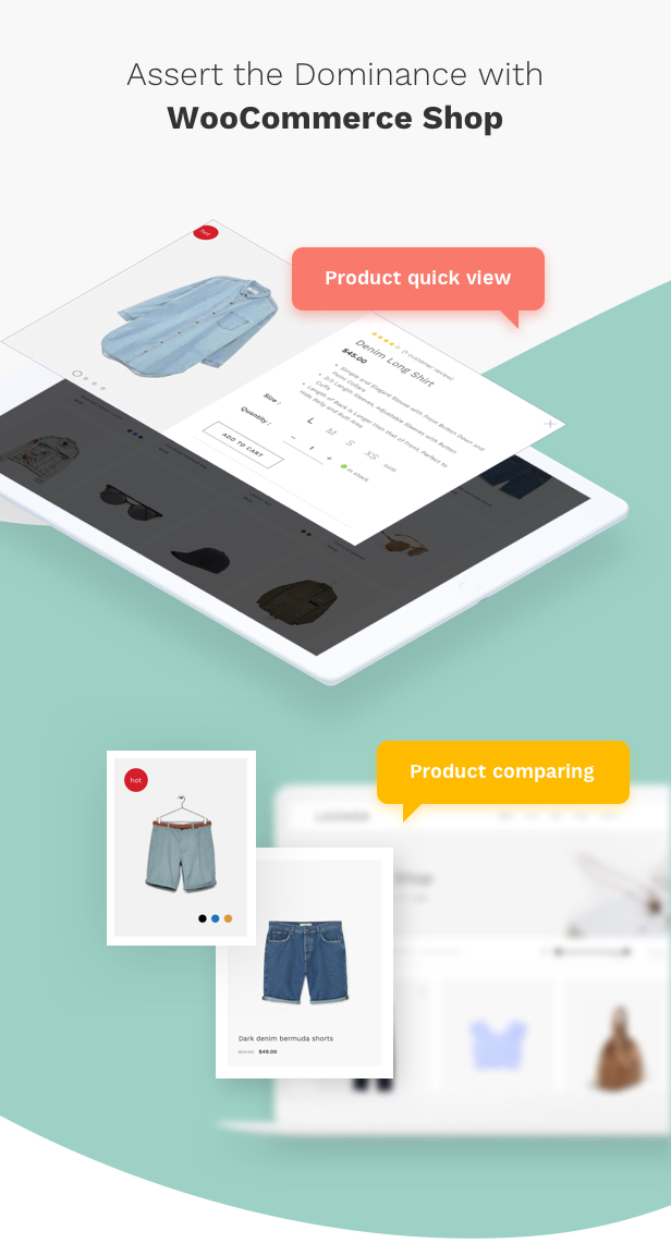 Fashion WooCommerce WordPress Theme - WooCommerce Shopping Features