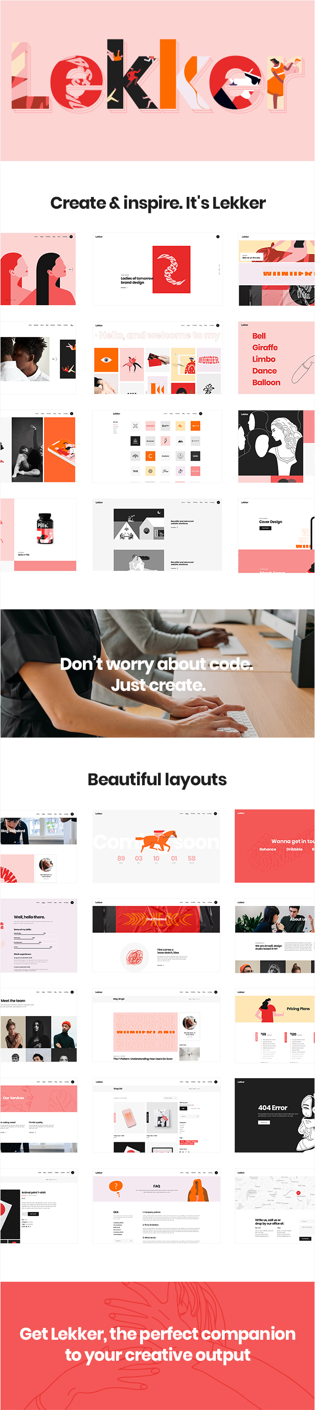 Lekker - Portfolio Theme - 2