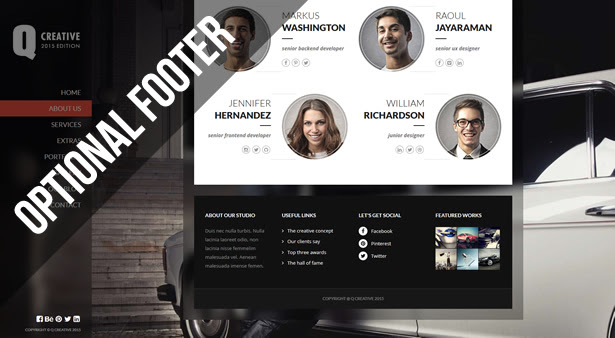 Q Creative - The HTML5 Template - 16