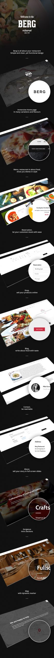 Berg - Restaurant Dedicated HTML5 Template - 1