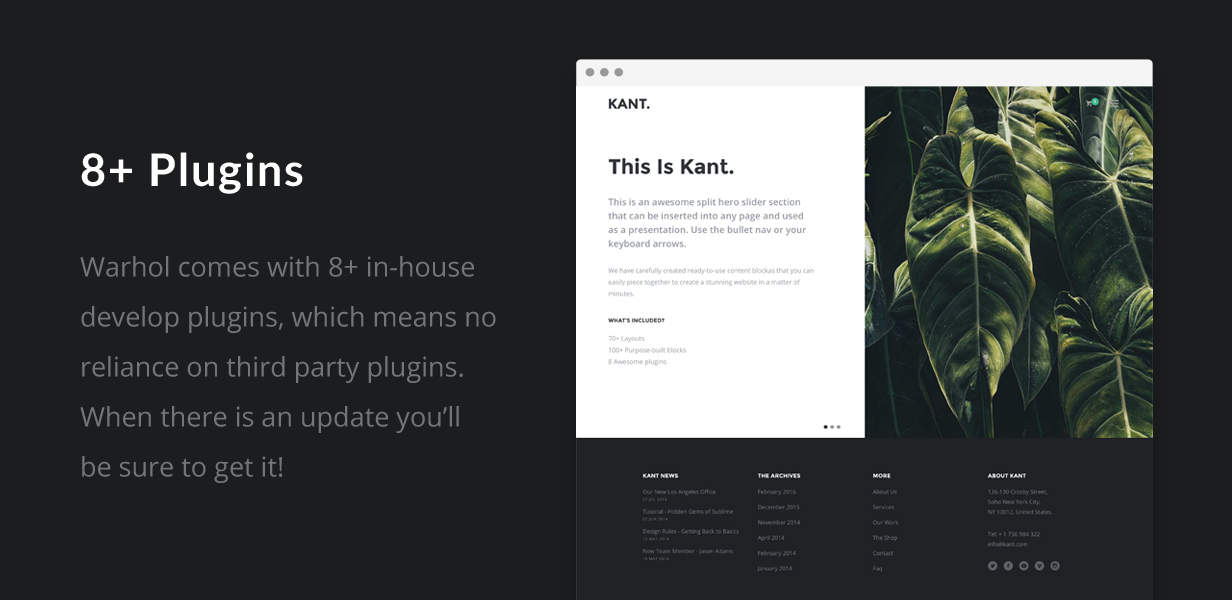 Kant - A Multipurpose Template For Startups And Freelancers - 7