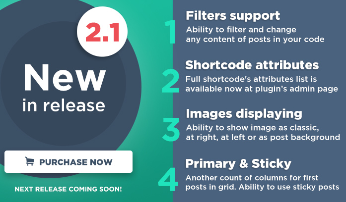 Iks Post Grid - Super Customizable Post Grid, Portfolio, Showcase, Gallery or Woo for WordPress - 1