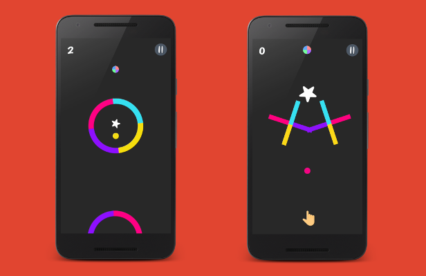 Color Switch Game (Unity - Android) - 3