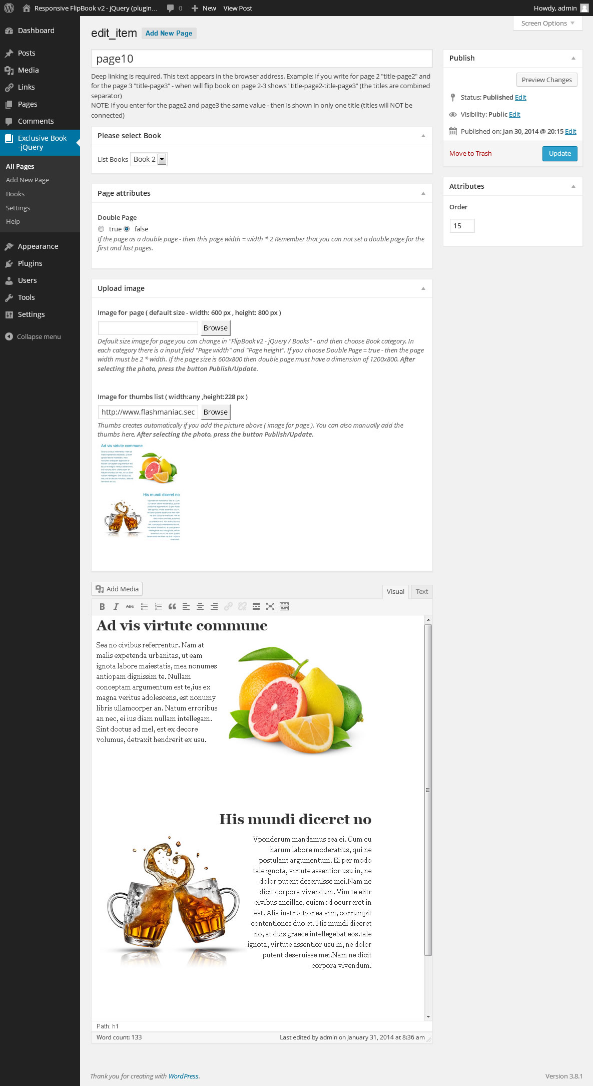 Exclusive FlipBook WordPress Plugin - 7