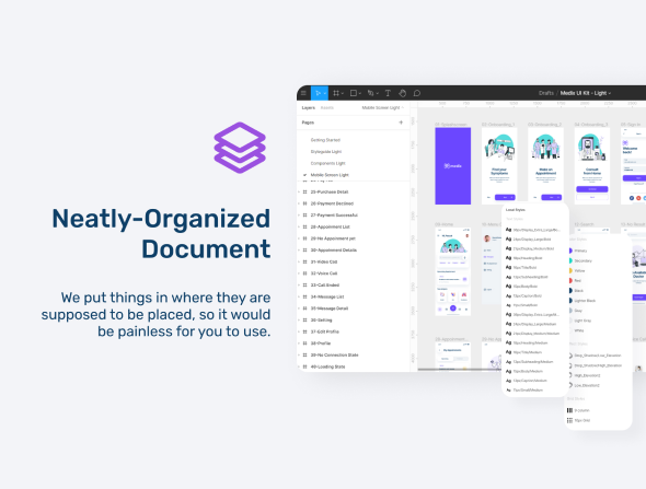 Doctor Appoinment Booking App UI Kit for Figma