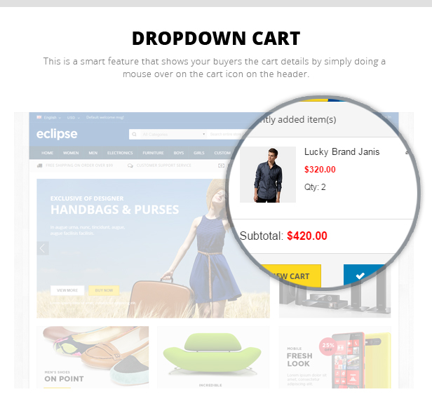 online Digital store theme