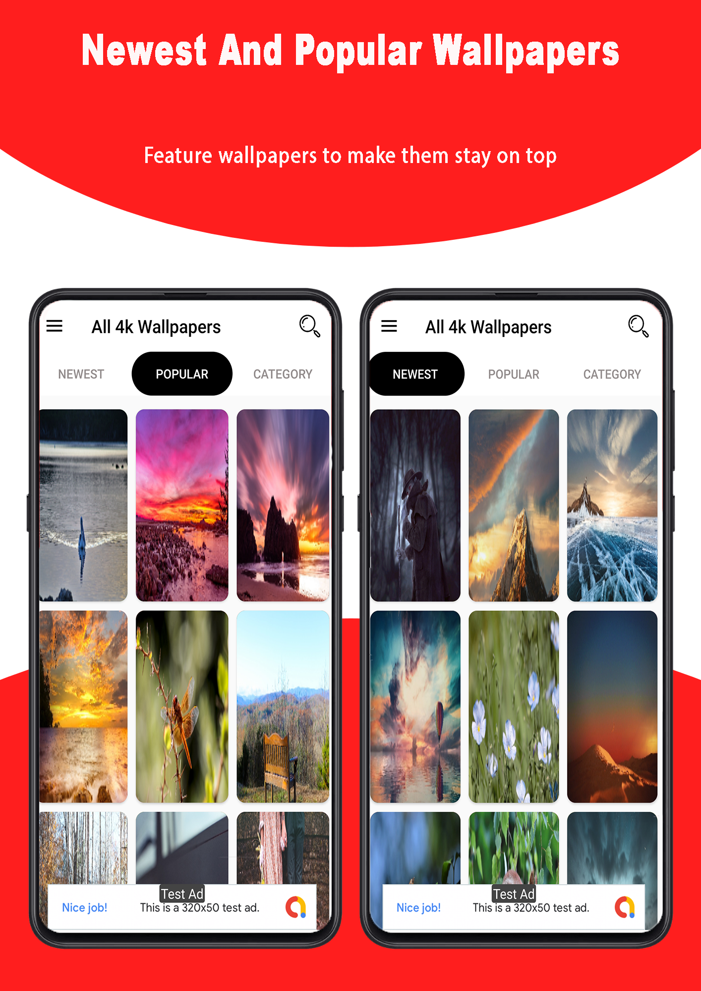 Mix wallpaper | Android wallpaper App Template - 2