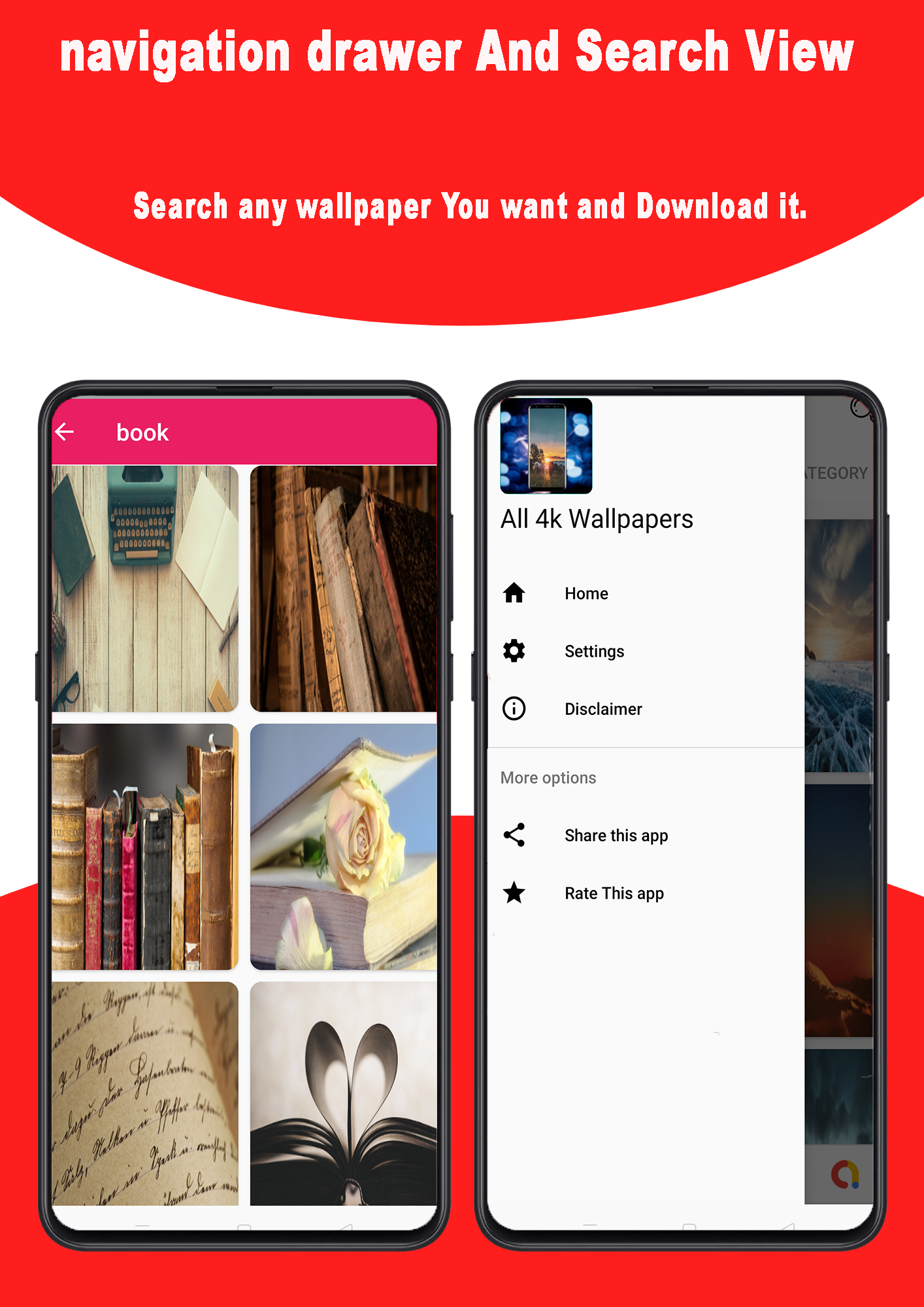 Mix wallpaper | Android wallpaper App Template - 4