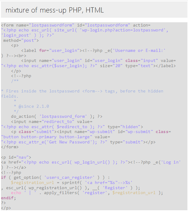 pTemplate: Better PHP Code-HTML Design Separately - 9