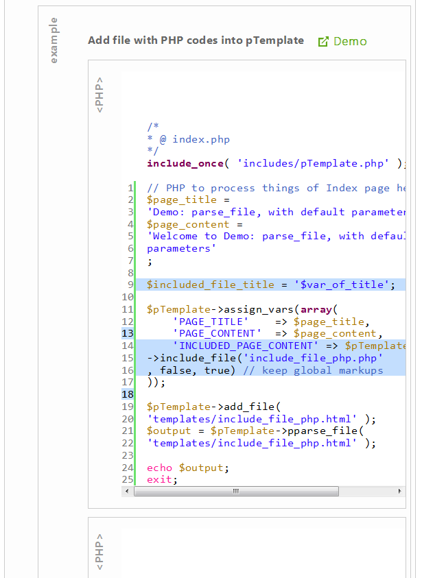 pTemplate: Better PHP Code-HTML Design Separately - 15
