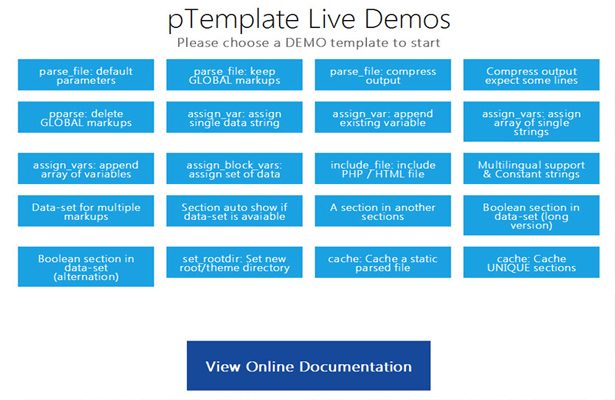 pTemplate: Better PHP Code-HTML Design Separately - 21