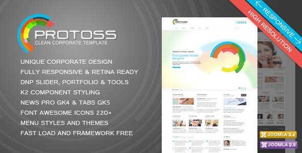 Antares Any Purpose Template For Joomla! - 1