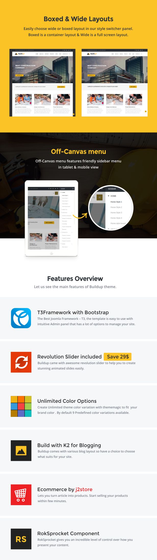 Buildup – Construction Joomla Template - 2