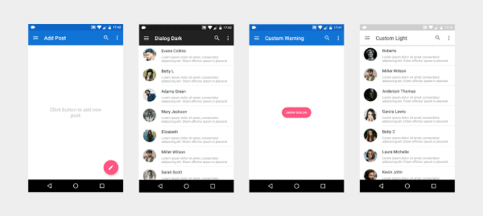 MaterialX - Android Material Design UI Components 2.6 - 15