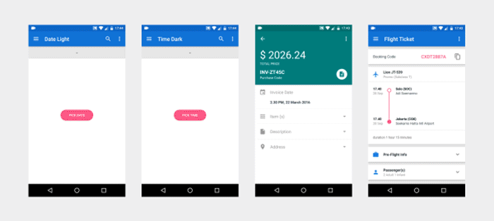 MaterialX - Android Material Design UI Components 2.6 - 16