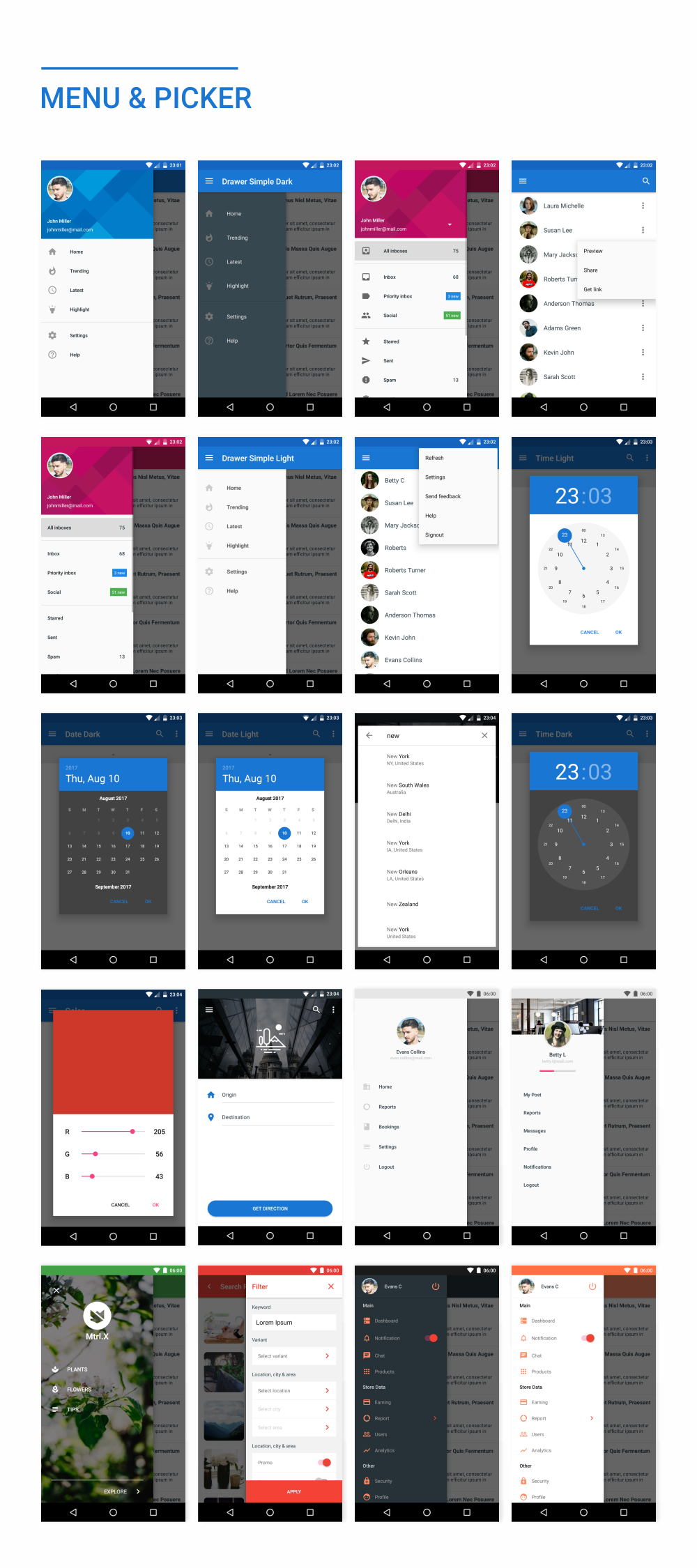 MaterialX - Android Material Design UI Components 2.6 - 39