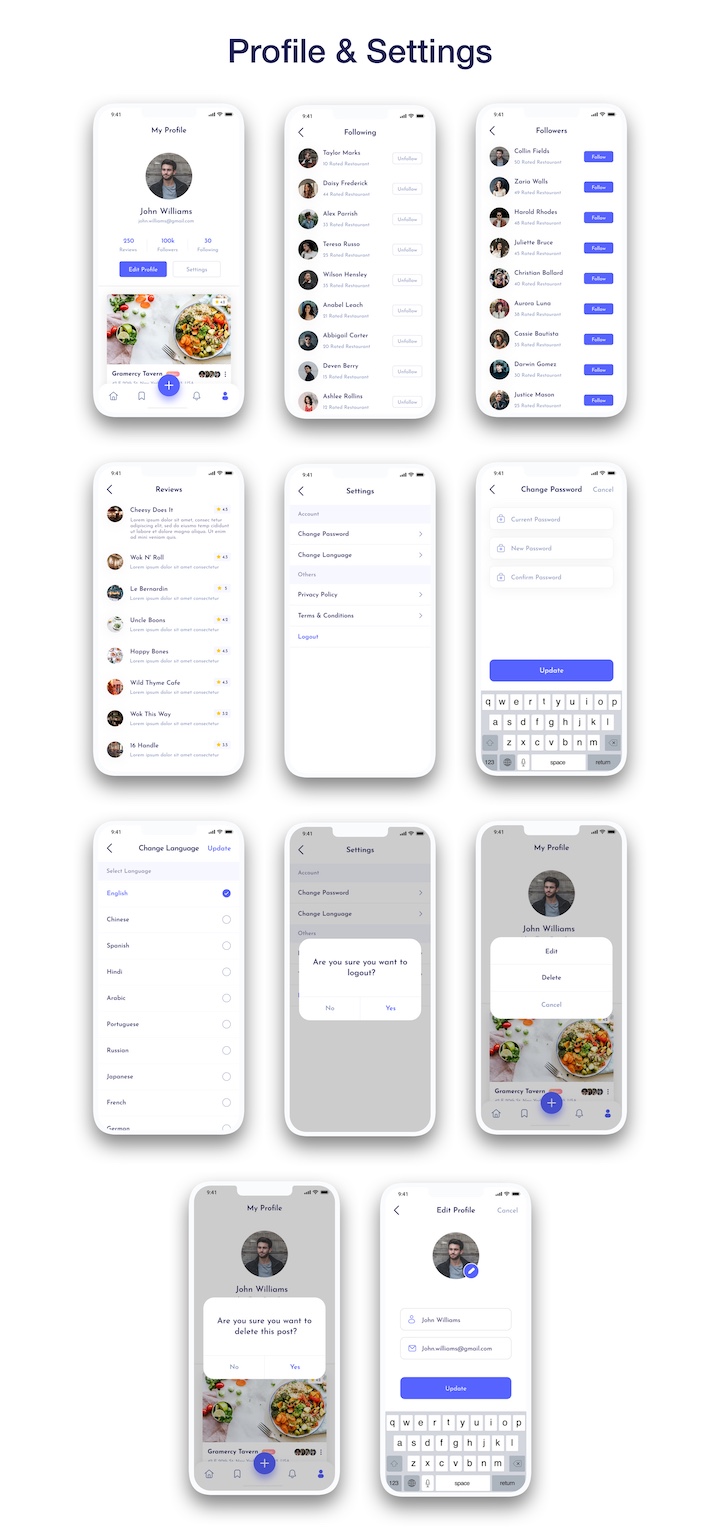 Flutter Foodybite: Restaurant reviews app - 5