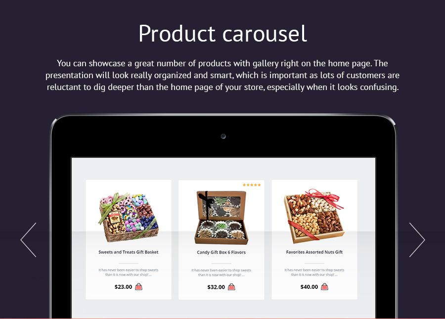 Sweets Store - Responsive OpenCart Theme - 6