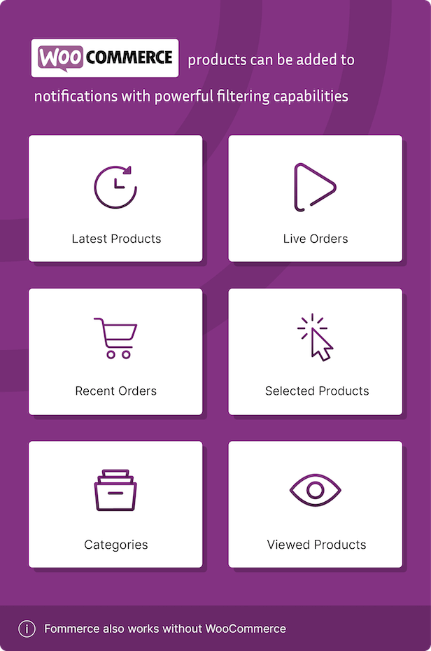 Fommerce - WooCommerce Notifications & Sales Feed - 8