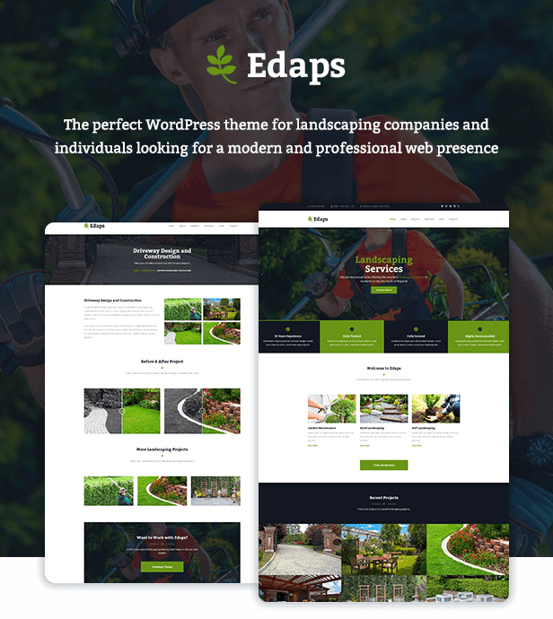 WordPress Landscaping Theme