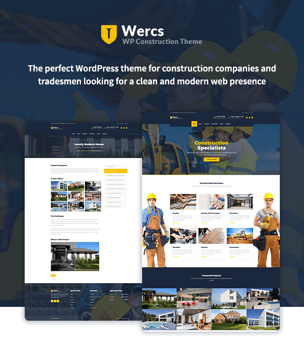 WordPress Construction Theme