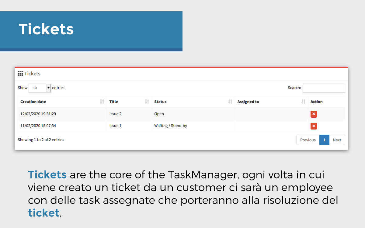 Tickets and Tquestions Manager for FireGUI Builder - 6