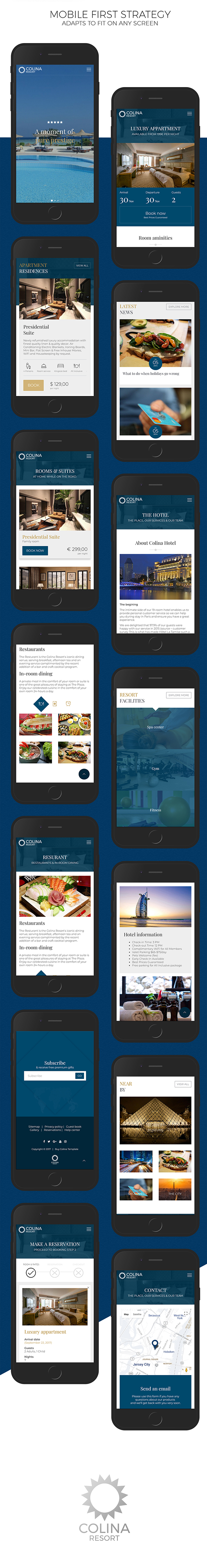 Colina - Hotel HTML Template - 3