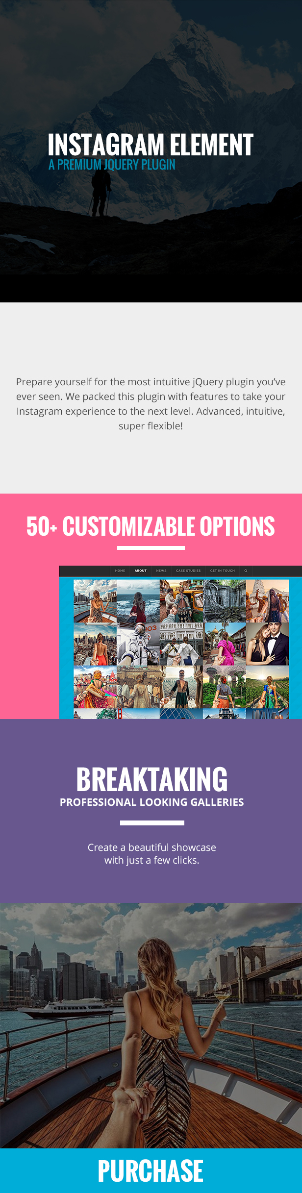 Instagram Element - Instagram Plugin for jQuery - 3