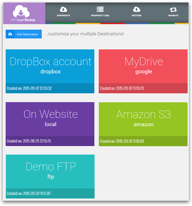 Super Backup & Clone - Migrate for WordPress - 65