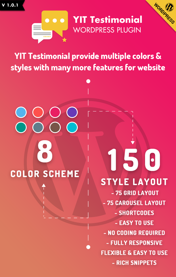 YIT Testimonial is a Multipurpose Testimonial Showcase HTML Widget