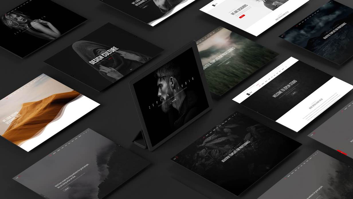 Zeplin | Creative Template - 22