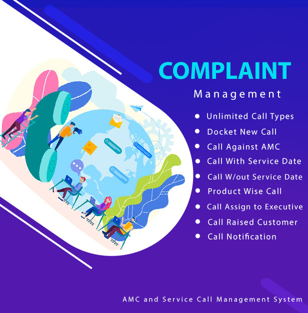 AMC and Service Call Management Application - 13