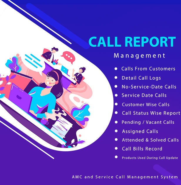 AMC and Service Call Management Application - 15