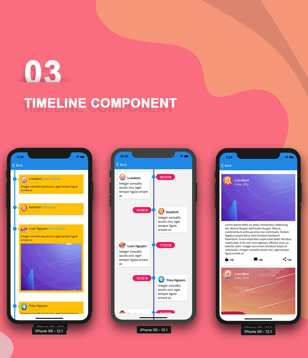 Phoenix - Full multipurpose React-Native Application & UI Component - 13