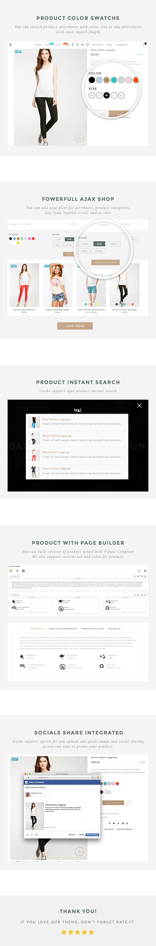 Gecko - Powerful Ajax WooCommerce Theme - 5