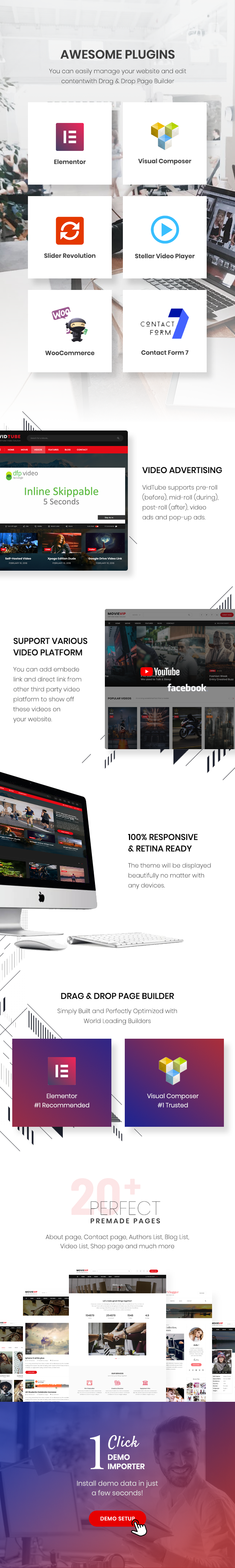 Vividly | Video Blog WordPress Theme - 3