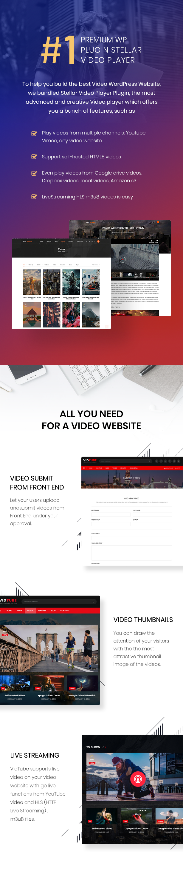 Vividly | Video Blog WordPress Theme - 2