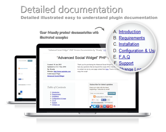 Detailed illustrated easy to understand script documentation